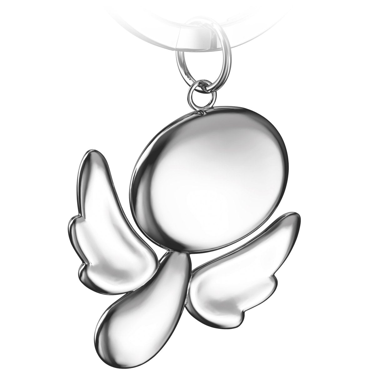 "Furfur" Schutzengel Schlüsselanhänger - Engel Glücksbringer - FABACH#farbe_silber