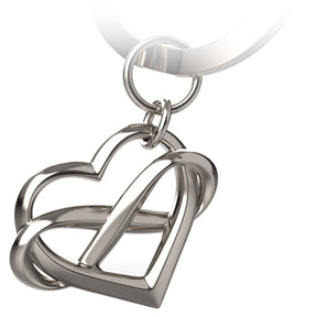 "Infinite Love" Herz Schlüsselanhänger mit Unendlichkeitszeichen - Unendlichkeit Anhänger mit Herz