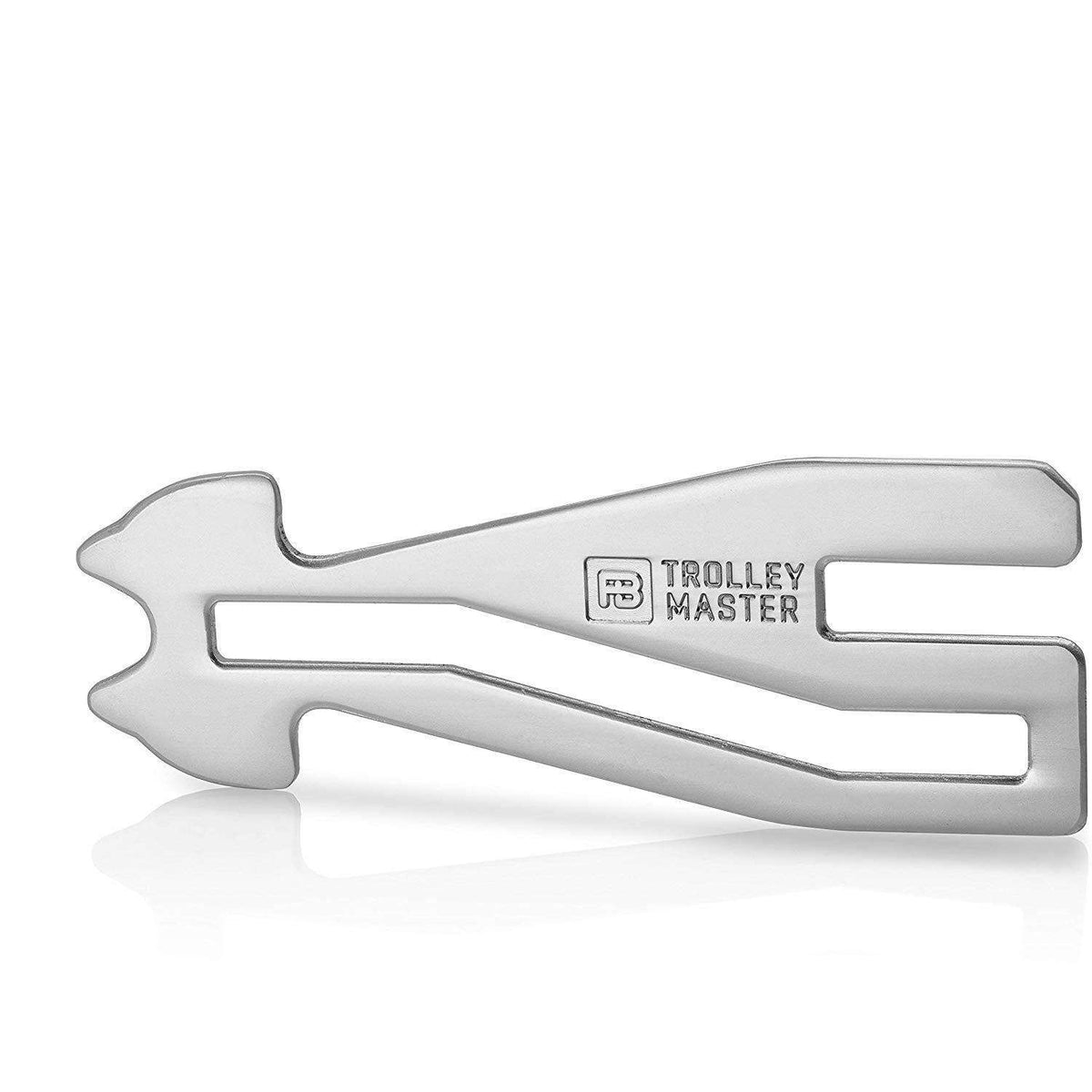 "Trolley Master" (silber) Der erste Einkaufswagenlöser für alle Einkaufswagen - FABACH#größe_1 stück