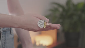 "Beste Mama" Schutzengel Schlüsselanhänger - Engelsflügel Herz Glücksbringer und Gravur Plättchen mit liebevoller Botschaft