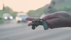 "Motorradengel" Schutzengel Schlüsselanhänger Motorrad - Engel Glücksbringer für Motorradfahrer