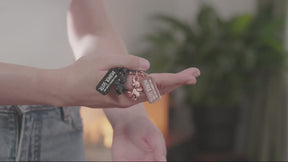 "Jumbo" Elefant Schlüsselanhänger - romantisches Partnergeschenk - zwei Schlüsselanhänger für Paare Freundinnen Schwestern