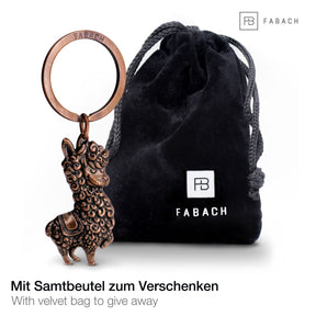 "No Drama Lama" Lama Schlüsselanhänger - Cooler Lama/Alpaka Anhänger - Glücksbringer und Geschenk für Lama-Liebhaber