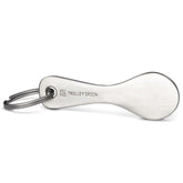 "Trolley Spoon" Einkaufswagenlöser Schlüsselanhänger - Einkaufswagenchip abziehbar aus Metall - FABACH#stil_ohne botschaft